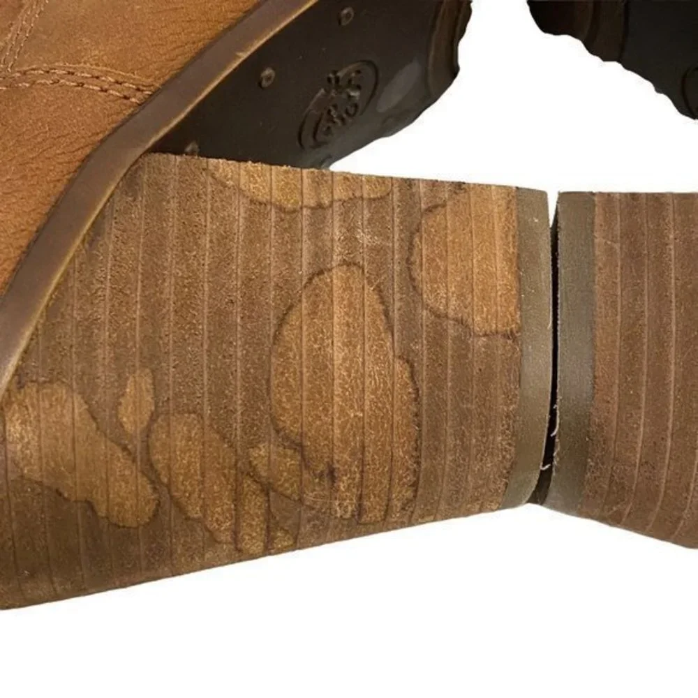 Lucky Brand Eller Honey Suede Ankle‎ Bootie Size 10